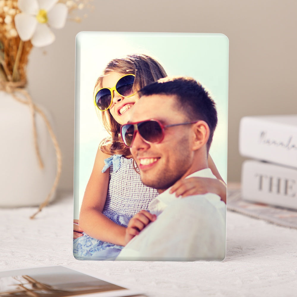 Personalised Acrylic Block Photo Frame Desktop Picture Frame Plaque