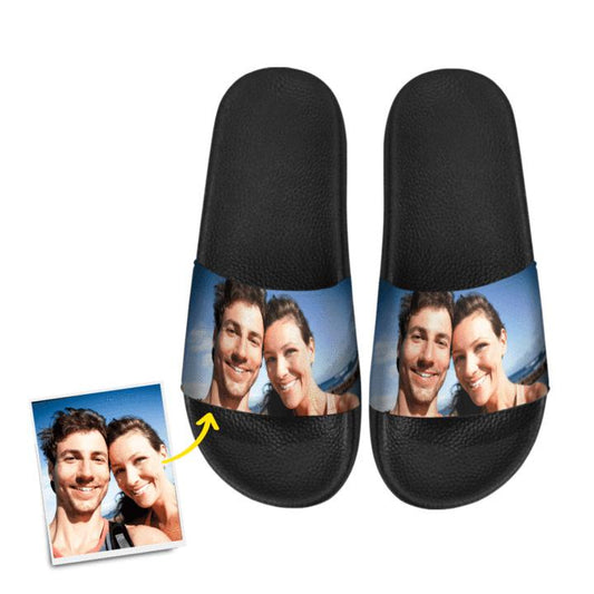 Custom Photo Slide Sandal Personalised Slippers For Women